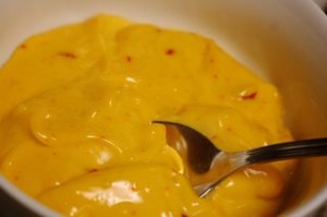 mosterd saffraan soep